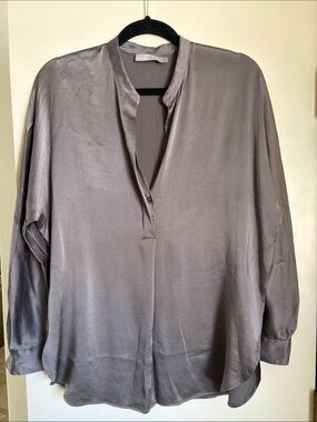 Vince 100% Silk Blouse Small